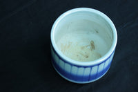 淡いコントラストの陶器製火入れ Da8008b 在庫1個