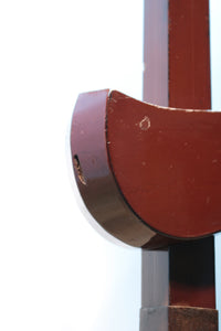 珍品!! 全体を朱漆で彩る華やかな自在鉤 DB2653