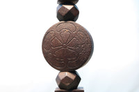 珍品!! 全体を朱漆で彩る華やかな自在鉤 DB2653