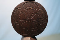 珍品!! 全体を朱漆で彩る華やかな自在鉤 DB2653