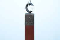 珍品!! 全体を朱漆で彩る華やかな自在鉤 DB2653