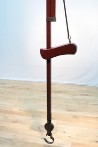 珍品!! 全体を朱漆で彩る華やかな自在鉤 DB2653