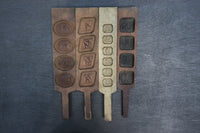 さまざまな文字が入った持ち手付きの菓子型 DB7553a-d 在庫(a:1 b:1 c:1 d:0)個