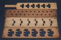 可愛らしい型の並ぶ菓子型の蓋 DB7566a-d 在庫(a:0 b:1 c:0 d:0)枚