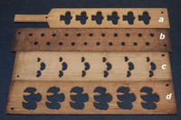 可愛らしい型の並ぶ菓子型の蓋 DB7566a-d 在庫(a:0 b:1 c:0 d:0)枚