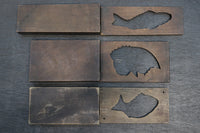 Carefully carved fish confectionery DB8121a-c stock (a:1 b:1 c:1)