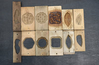 Confectionery DB8125a-f stock with precise carvings such as plant paintings (a:1 b:1 c:1 d:1 e:1 f:1)