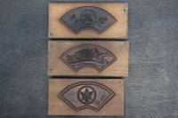 Dated DB8133abc Inventory (a: 1 b: 1 c: 1 b: 1 c: 1)) with the patterns and scenery painted on the fan's windows.