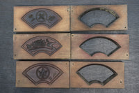 Dated DB8133abc Inventory (a: 1 b: 1 c: 1 b: 1 c: 1)) with the patterns and scenery painted on the fan's windows.