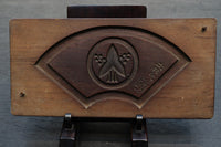 Dated DB8133abc Inventory (a: 1 b: 1 c: 1 b: 1 c: 1)) with the patterns and scenery painted on the fan's windows.