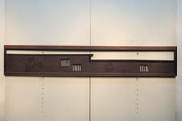 紅葉と香図の楚々としたさり気なさが上品な欄間 E6878b 在庫1枚