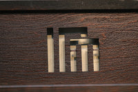 紅葉と香図の楚々としたさり気なさが上品な欄間 E6878b 在庫1枚