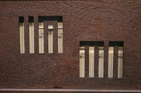 紅葉と香図の楚々としたさり気なさが上品な欄間 E6878b 在庫1枚