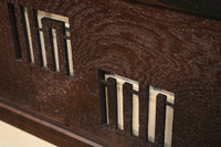 紅葉と香図の楚々としたさり気なさが上品な欄間 E6878b 在庫1枚