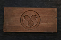 丁寧に彫り込んだ家紋の菓子型 DB2275a-g 在庫(a:1 b:1 c:1 d:0 e:0 f:1 g:1)枚