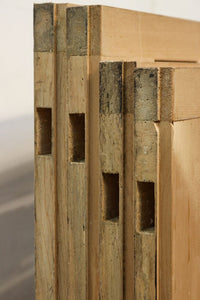 幅717ミリ,675ミリ 正方形の升目で凛々しい全面升格子戸 F7149ab 在庫(a:0 b:2)枚