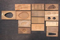 Confectionery type DB1395a-l stock 9 pieces of each unique pattern