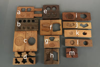 小さな可愛らしい絵柄が魅力的な菓子型 DB4485a-m 在庫13個