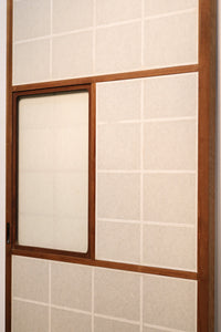 Width 668mm Slim Width!! Comfortable cat-to-cat shoji door F6819 stock 1 left pull opening small window