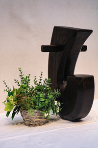 燻された艶感のある色彩が風情ある空鉤 DB4829