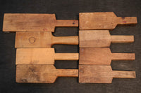 A handed confectionery-type DB6843a-h stock with rounded-shaped mold (a:1 b:1 c:1 d:1 e:1 f:1 g:1 h: 1) individual