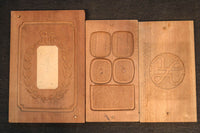 ユニークな個性あふれる型の蓋付き菓子型 DB6846a-c 在庫(a:1 b:1 c:1)個