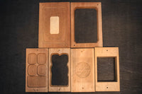 ユニークな個性あふれる型の蓋付き菓子型 DB6846a-c 在庫(a:1 b:1 c:1)個