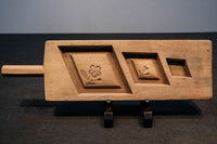 美しい花が映し出された持ち手付きの菓子型 DB6868a-d 在庫(a:1 b:1 c:1 d:1 )個