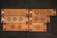 縁起物の綺麗な形が並ぶ蓋付きの菓子型 DB6869a-f 在庫(a:1 b:1 c:1 d:1 e:1 f:1)個