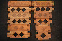 縁起物の綺麗な形が並ぶ蓋付きの菓子型 DB6869a-f 在庫(a:1 b:1 c:1 d:1 e:1 f:1)個