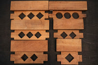 縁起物の綺麗な形が並ぶ蓋付きの菓子型 DB6869a-f 在庫(a:1 b:1 c:1 d:1 e:1 f:1)個