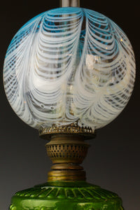 Blue Kakiage Round Kikubun Aburatsubo Lamp Z-C