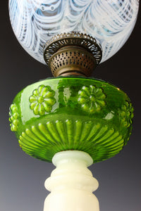 Blue Kakiage Round Kikubun Aburatsubo Lamp Z-C