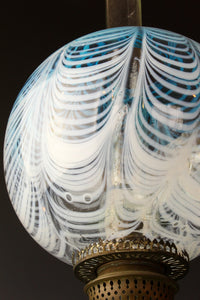 Blue Kakiage Round Kikubun Aburatsubo Lamp Z-C