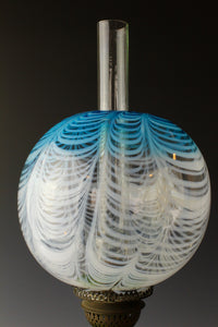 Blue Kakiage Round Kikubun Aburatsubo Lamp Z-C