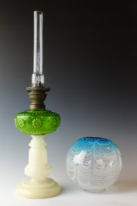 Blue Kakiage Round Kikubun Aburatsubo Lamp Z-C