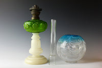 Blue Kakiage Round Kikubun Aburatsubo Lamp Z-C