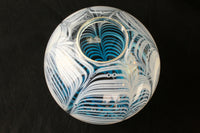 Blue Kakiage Round Kikubun Aburatsubo Lamp Z-C