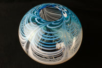 Blue Kakiage Round Kikubun Aburatsubo Lamp Z-C