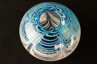 Blue Kakiage Round Kikubun Aburatsubo Lamp Z-C