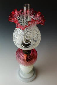 The red diamond vase stand lamp