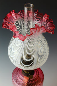 The red diamond vase stand lamp