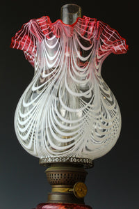 The red diamond vase stand lamp