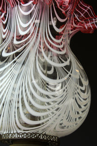 The red diamond vase stand lamp