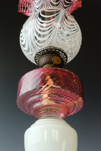 The red diamond vase stand lamp