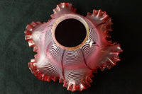 Gold-red and raised wavy-like lamp-like lamp-shaped burdar lamp Z-H