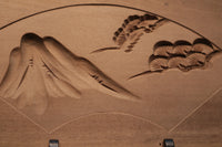 縁起物の風景や生き物など雅な趣きある四角の菓子型 DB3106a-g 在庫(a:1 b:1 d:0 e:0 f:1)枚