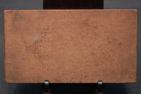 繊細な花模様を1つ描いた風情ある四角の菓子型 DB3107a-m 在庫4個