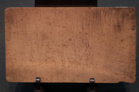 繊細な花模様を1つ描いた風情ある四角の菓子型 DB3107a-m 在庫4個