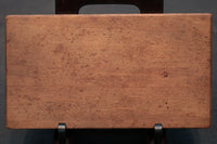 繊細な花模様を1つ描いた風情ある四角の菓子型 DB3107a-m 在庫4個